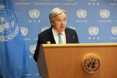 Guterres calls for de-escalating tensions along India-China border