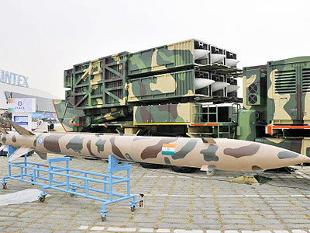 India displays new missile at Seoul defence expo