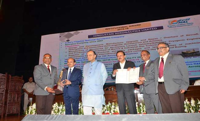 Raksha Mantri Confers Awards for Excellence on HAL