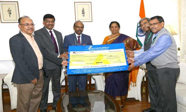 BEL pays Rs. 64.41 Cr Final Dividend to Govt