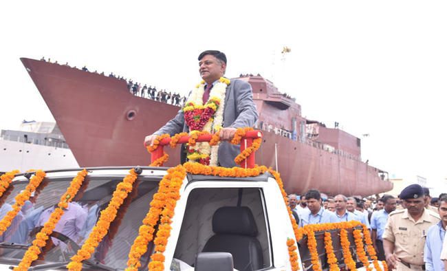 Gsl Undergoes Change With Superannuation Of Cmd Radm Shekhar Mital