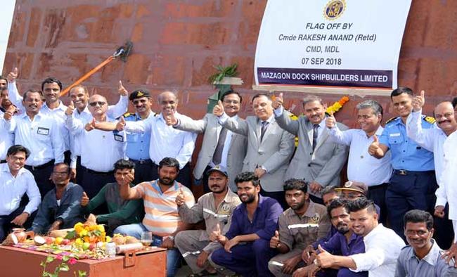 First block of Project 17A flagged off at MDL