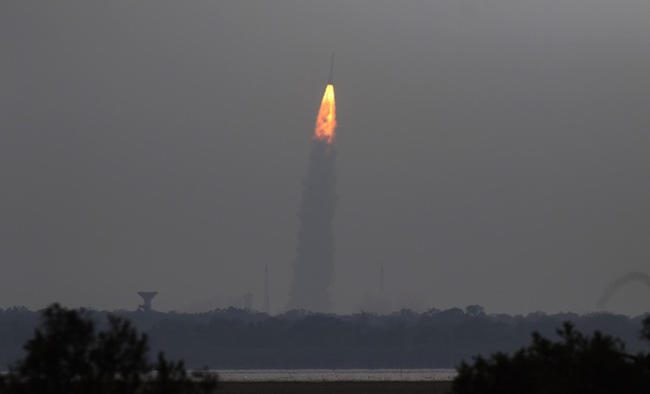 Countdown for the launch of India’s Cartosat-3 satellite in progress