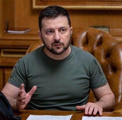 Ukrainian Prez holds talks with French, Turkish leaders (Ld)