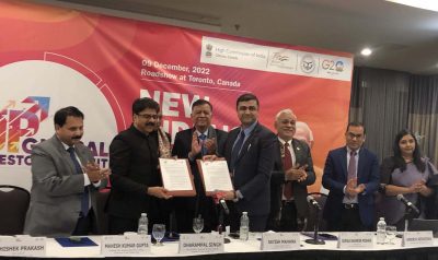 Yogi’s team in Toronto woos Canadians for Lucknow investor summit