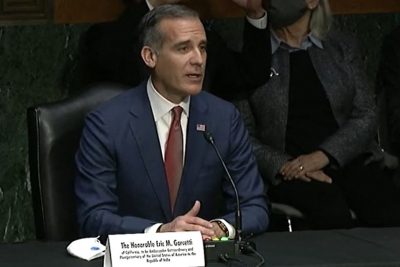 Eric Garcetti officially sworn in as US Ambassador to India