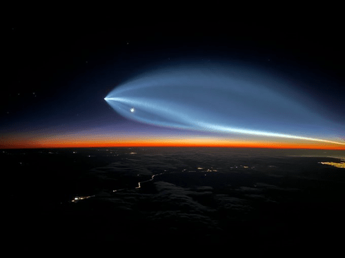 SpaceX rocket made a hole in ionosphere: US space physicist