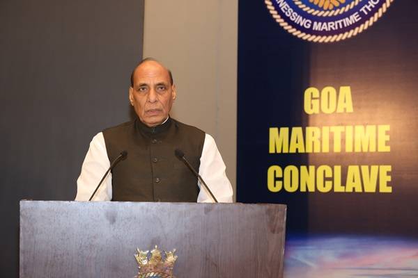 Adhere to int’l laws for free & rule-based maritime order: Rajnath Singh