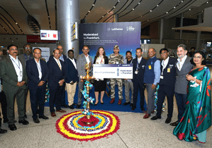 Hyderabad to Frankfurt