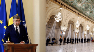 Romania’s new coalition government sworn in