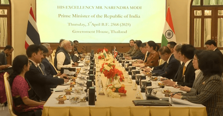 PM Modi meets Thai counterpart as India and Thailand set to elevate ties to Strategic Partnership
