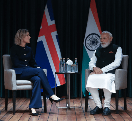 PM Modi, Iceland counterpart Frostadottir discuss strengthening cooperation in clean energy, fisheries