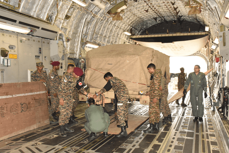 India sends two IAF planes with relief support to quake-hit Venezuela under Operation Amistad (Lead)