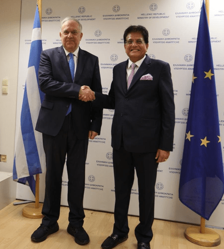 India, Greece explore opportunities to deepen collaboration in manufacturing, emerging tech