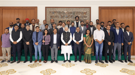 PM Modi interacts with 20 space startups, calls for India to become global space tech hub