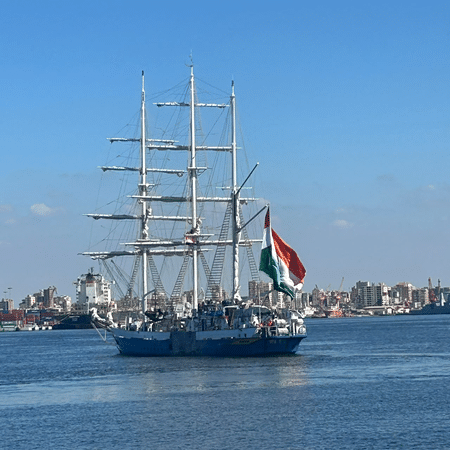INS Sudarshini sets sail from Egypt’s Alexandria after port call
