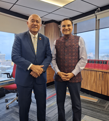 India, Fiji reaffirm commitment to strengthen partnership